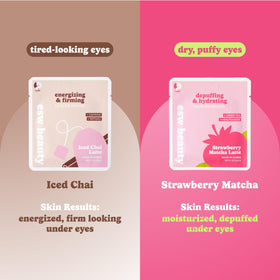 ESW Beauty five-pack flatlay emphasizing convenient single-use sachets