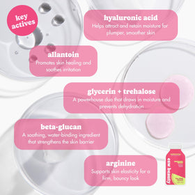 ESW Beauty serum texture close-up showing lightweight hydration