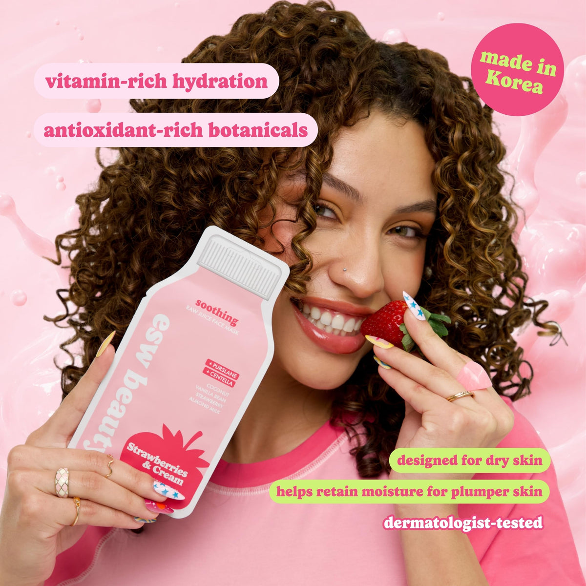 ESW Beauty recyclable LDPE4 packaging displayed to show sustainable packaging choice