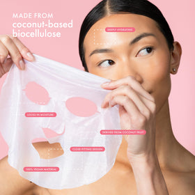ESW Beauty masks in a spa setting suggesting relaxing, instant refresh