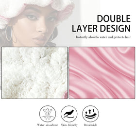 Etcial satin lining close-up demonstrating gentle hair protection
