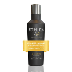 Ethica Beauty front packaging showing product and benefits