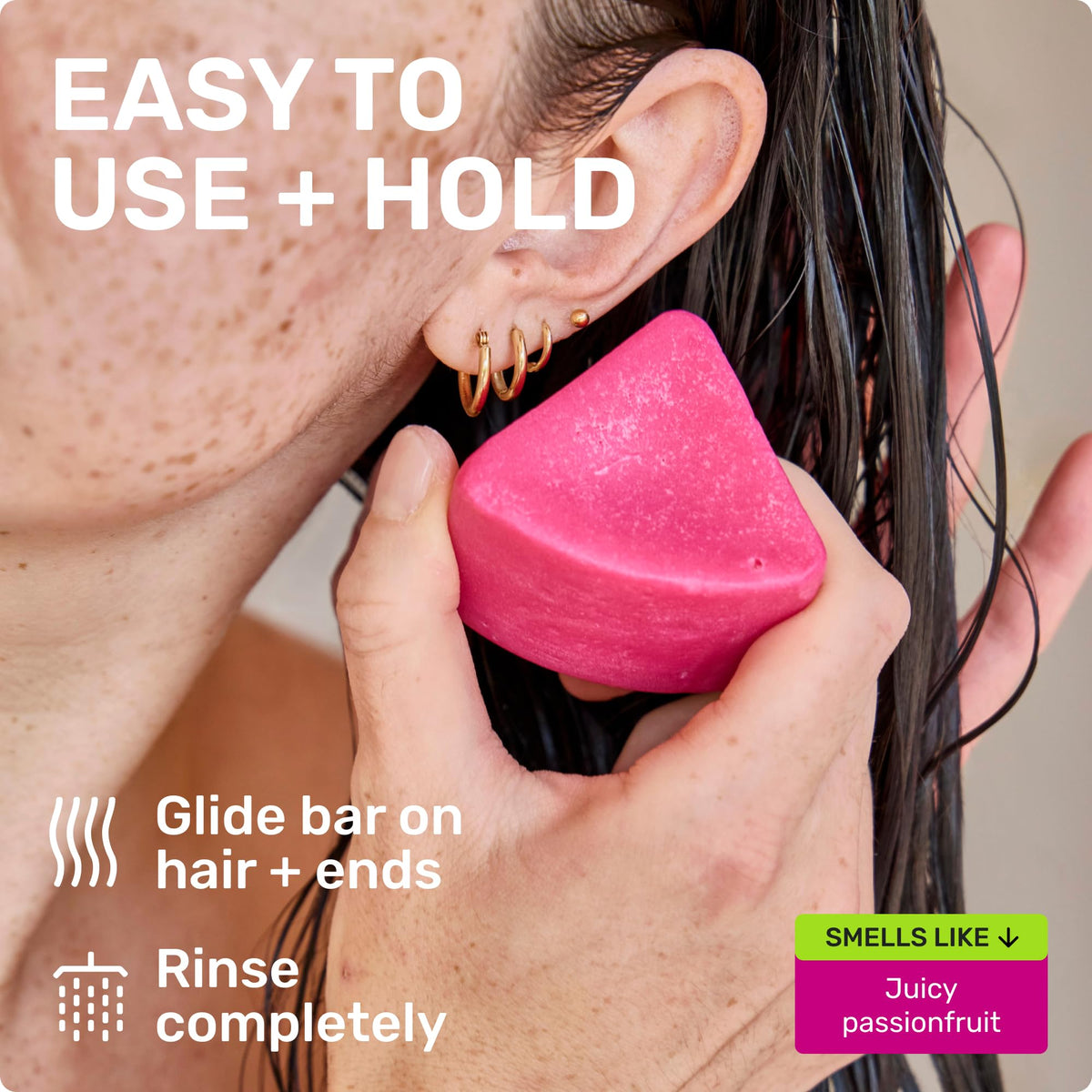 Ethique bars inside a travel kit portraying on-the-go convenience