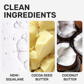 Lathered Ethique conditioner bar foam demonstrating slip and easy detangling benefits