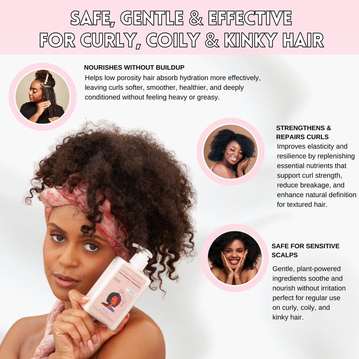 Ethnic Gals open jar close-up showing creamy lightweight texture
