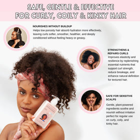 Ethnic Gals open jar close-up showing creamy lightweight texture