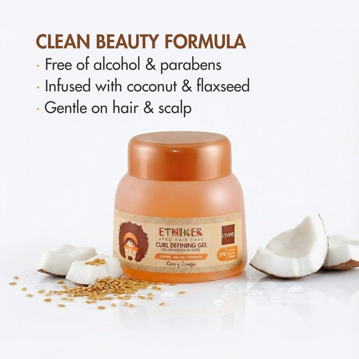 ETNIKER AFRO HAIR CARE edge control demonstration creates polished hairline