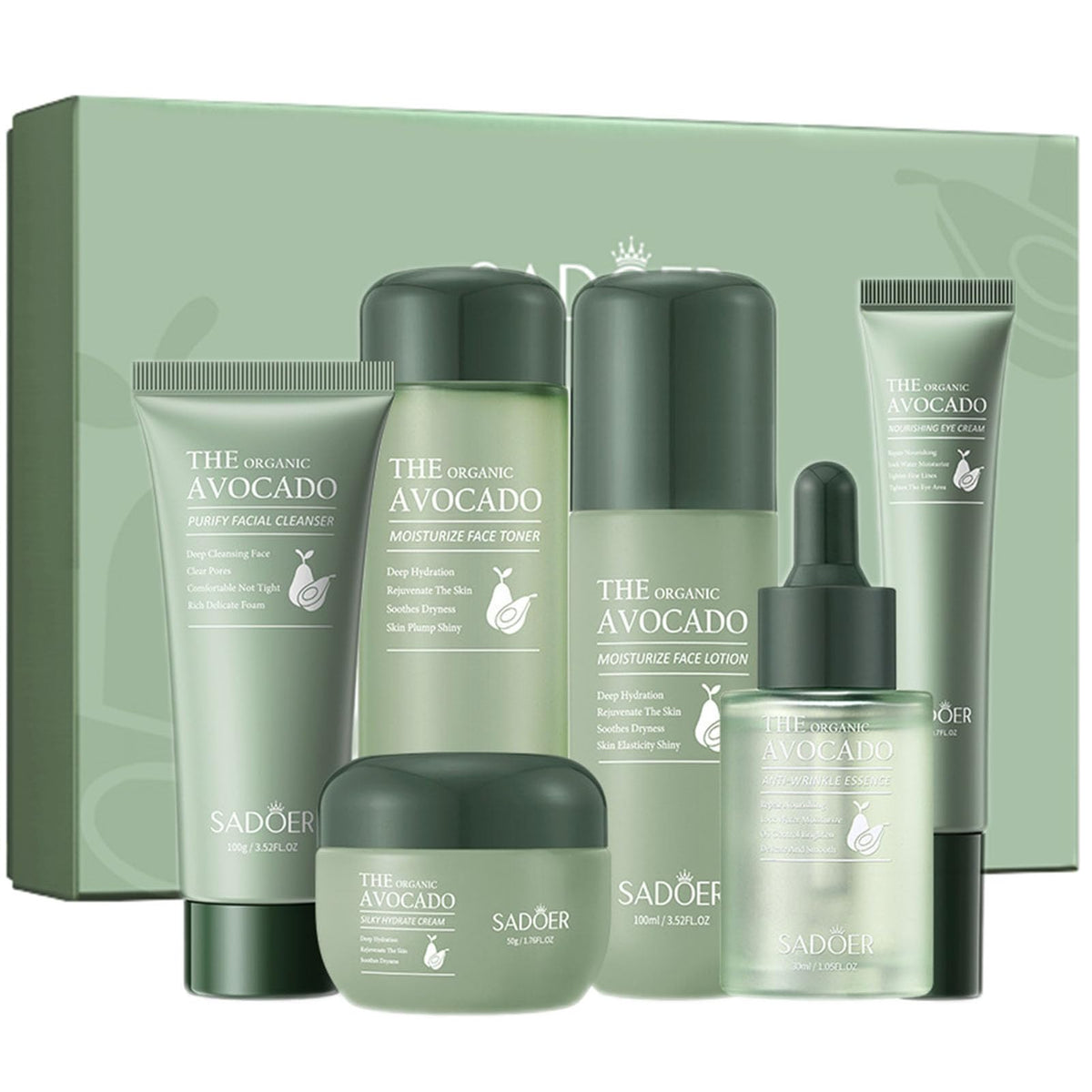Etuanxi full set front packaging showing gift-ready kit and ingredients benefit