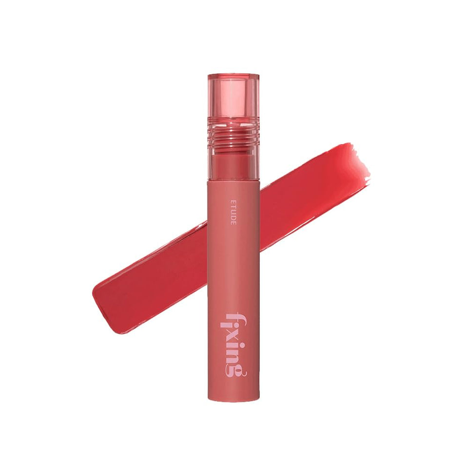 ETUDE front tube showing Analog Rose color and clear labeling benefit long wear