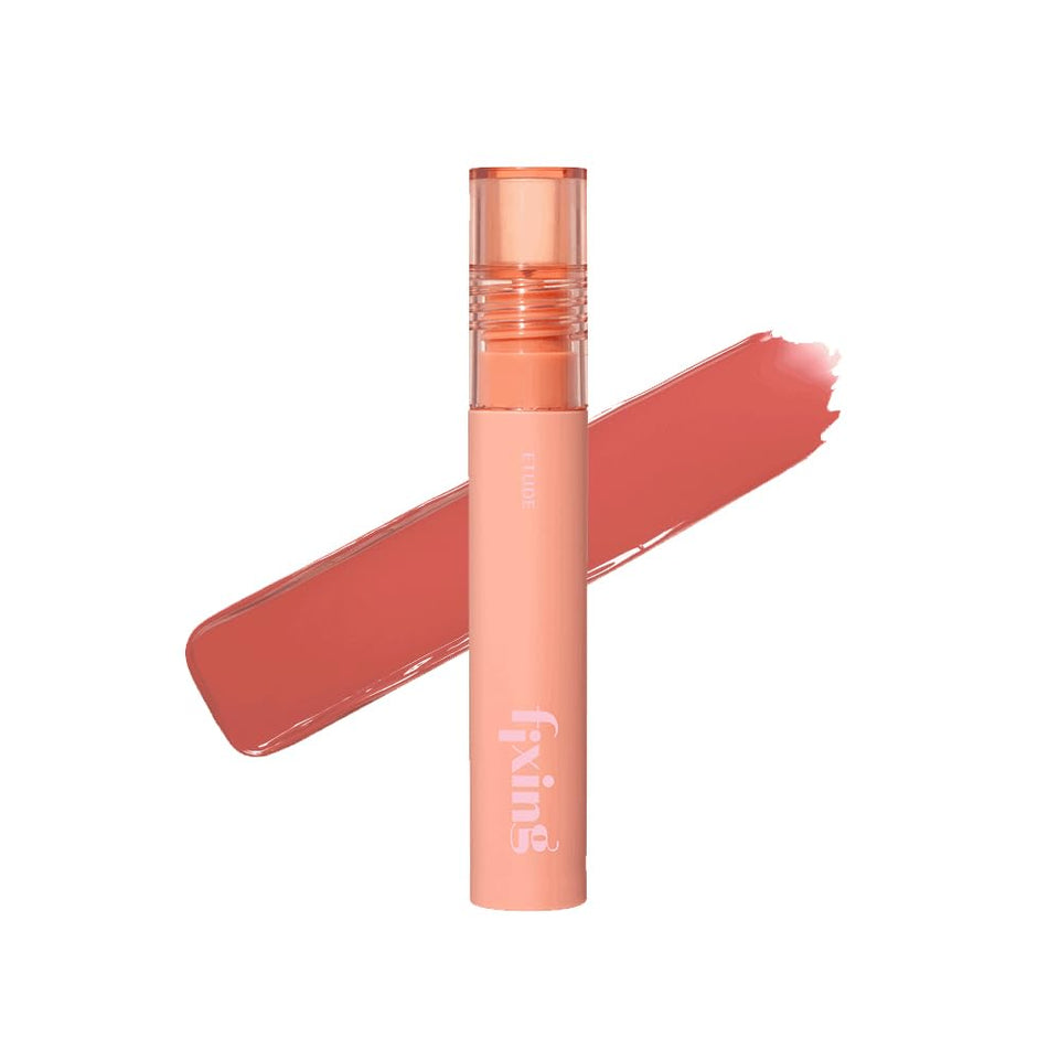ETUDE front packaging showing product tube and shade, highlights portability benefit