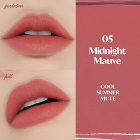 ETUDE swatch on skin showing rich pigmentation and true color