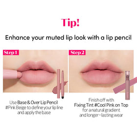 ETUDE styled with makeup bag suggesting travel-friendly everyday use