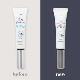 ETUDE size scale with hand showing travel-friendly compact volume