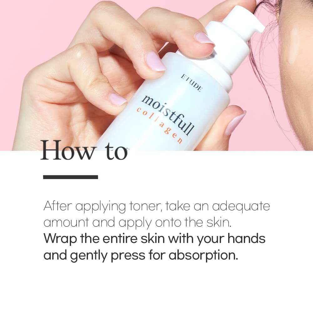 ETUDE before-and-after skin texture comparison showing visible smoothing benefit