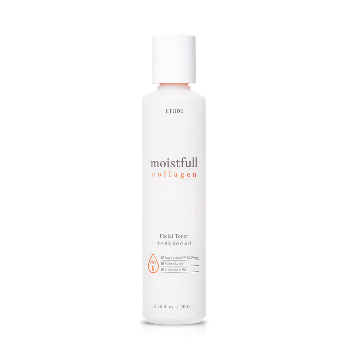 ETUDE front bottle showing product and benefit of lightweight hydration