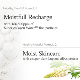 ETUDE hand applying emulsion demonstrating quick absorption and hydration