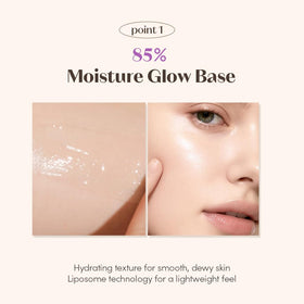 ETUDE micro-pearls detail highlighting light-reflecting finish