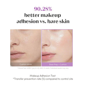 ETUDE blended with foundation illustrating customizable glow