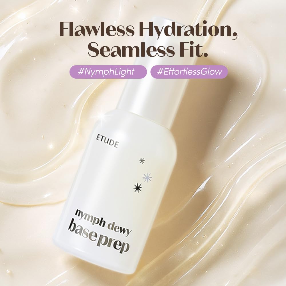 ETUDE swatch of soft ivory tint demonstrating subtle skin radiance