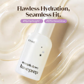 ETUDE swatch of soft ivory tint demonstrating subtle skin radiance