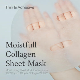 ETUDE sheet close-up texture highlighting thin cellulose fit