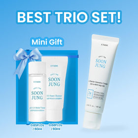 ETUDE SoonJung 2x Intensive Cream texture close-up highlighting fast absorption