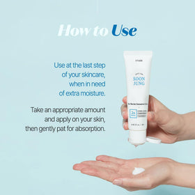 ETUDE packaging box and tube presenting hypoallergenic, clean-formula reassurance