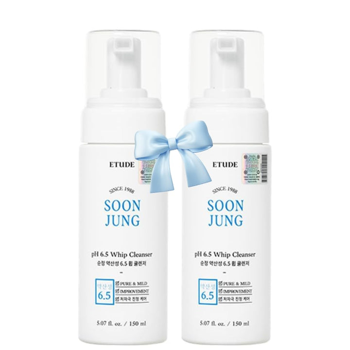 ETUDE front packaging showing duo bottles and calming label, clear product identity