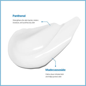 ETUDE SoonJung applied on hand showing quick absorption and smoothing