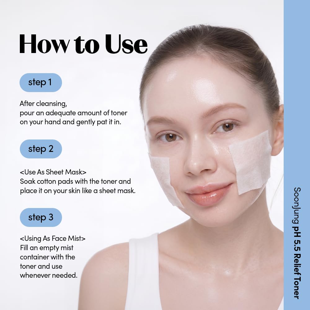 ETUDE ingredients visual lists pH5.5 formula and 98.3% moisturizing blend