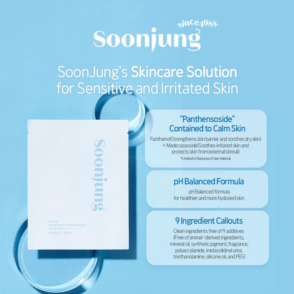 ETUDE SoonJung bamboo sheet close-up showing thin fibers and good adhesion