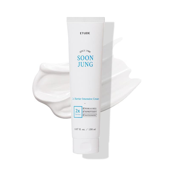 ETUDE front packaging showing jar and product name for calming moisture