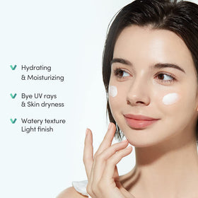 ETUDE applied on hand illustrating quick absorption and smoothness