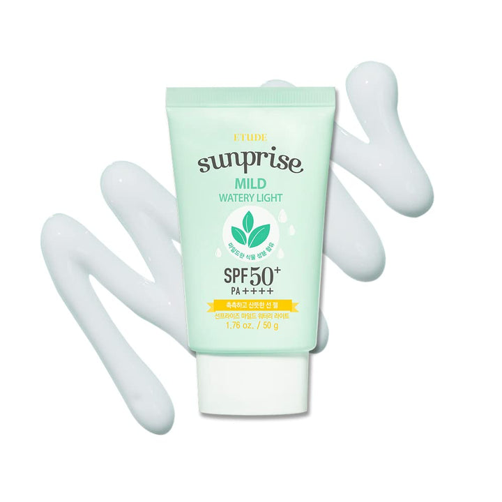 ETUDE front tube showing product name and SPF benefits