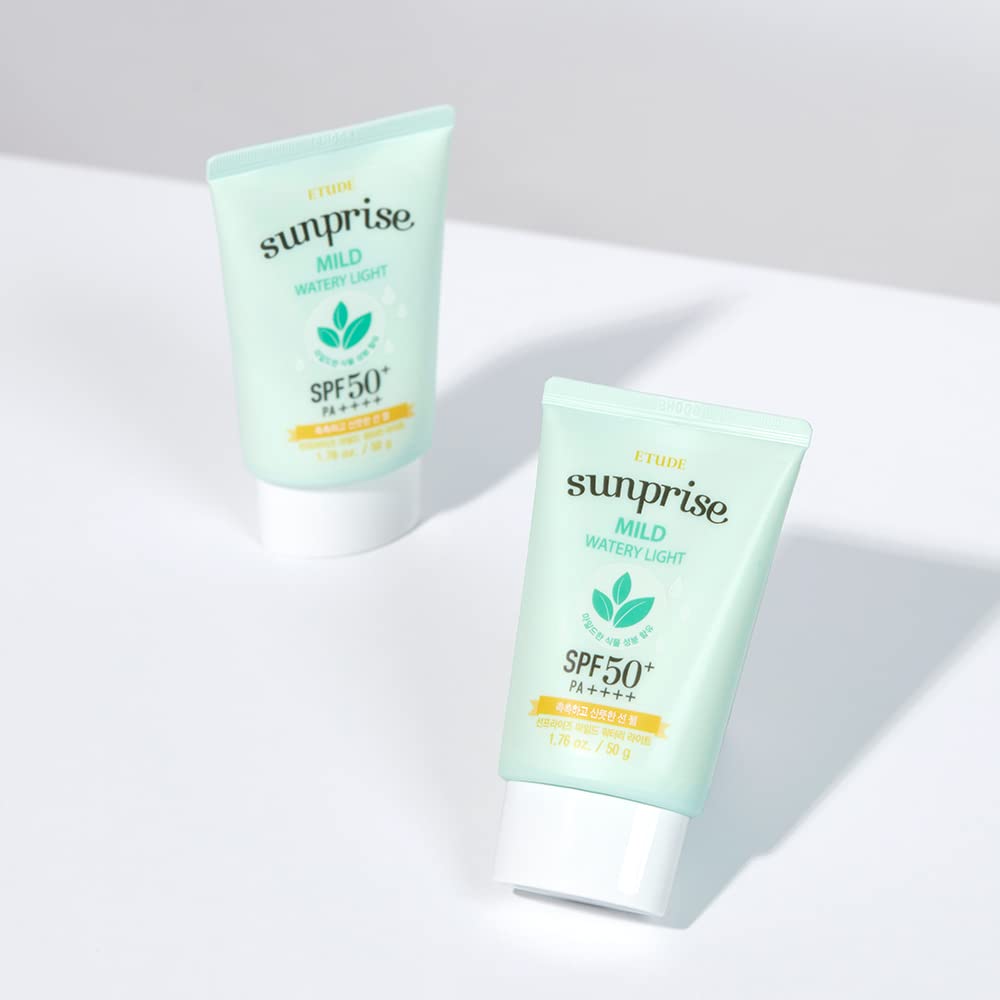 ETUDE used outdoors in sunlight showing everyday UV protection