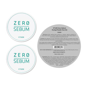 ETUDE powder in use for quick touchup reduces shine
