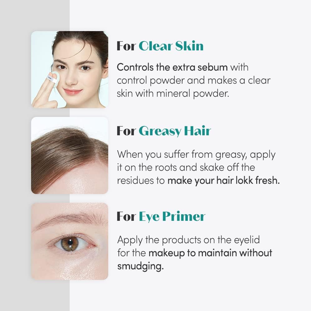 ETUDE powder texture close-up highlights fine mineral finish