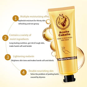 ETUIH applying cream into hands to show hydration and visible smoothing
