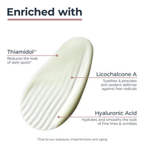 eucerin application on face and neck demonstrating proper use and even coverage benefit