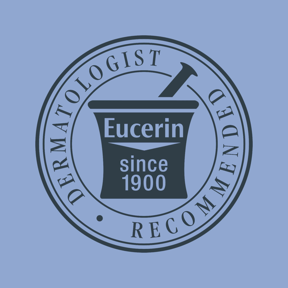 Applying Eucerin Skin Calming Cream to forearm for soothing relief