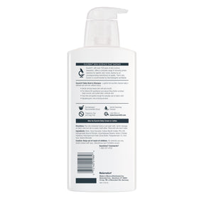 Eucerin baby in bath setting demonstrating safe tear-free wash benefit