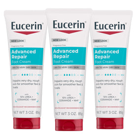 Eucerin front tube view showing packaging and travel-ready benefit