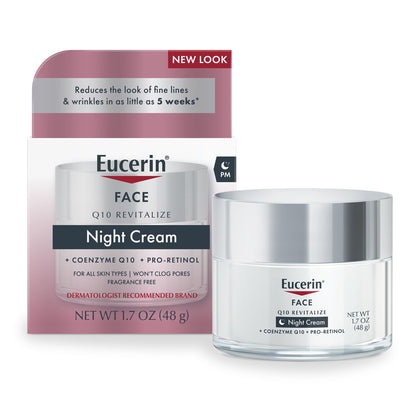 Eucerin jar front view showing label and compact travel-friendly size benefit