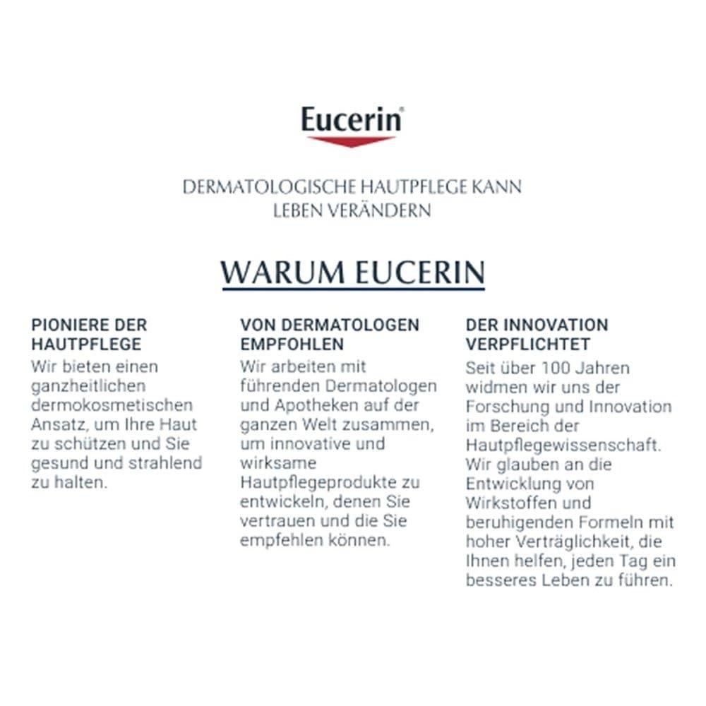 Eucerin before and after hand texture improvement and softer skin