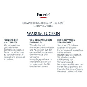 Eucerin before and after hand texture improvement and softer skin