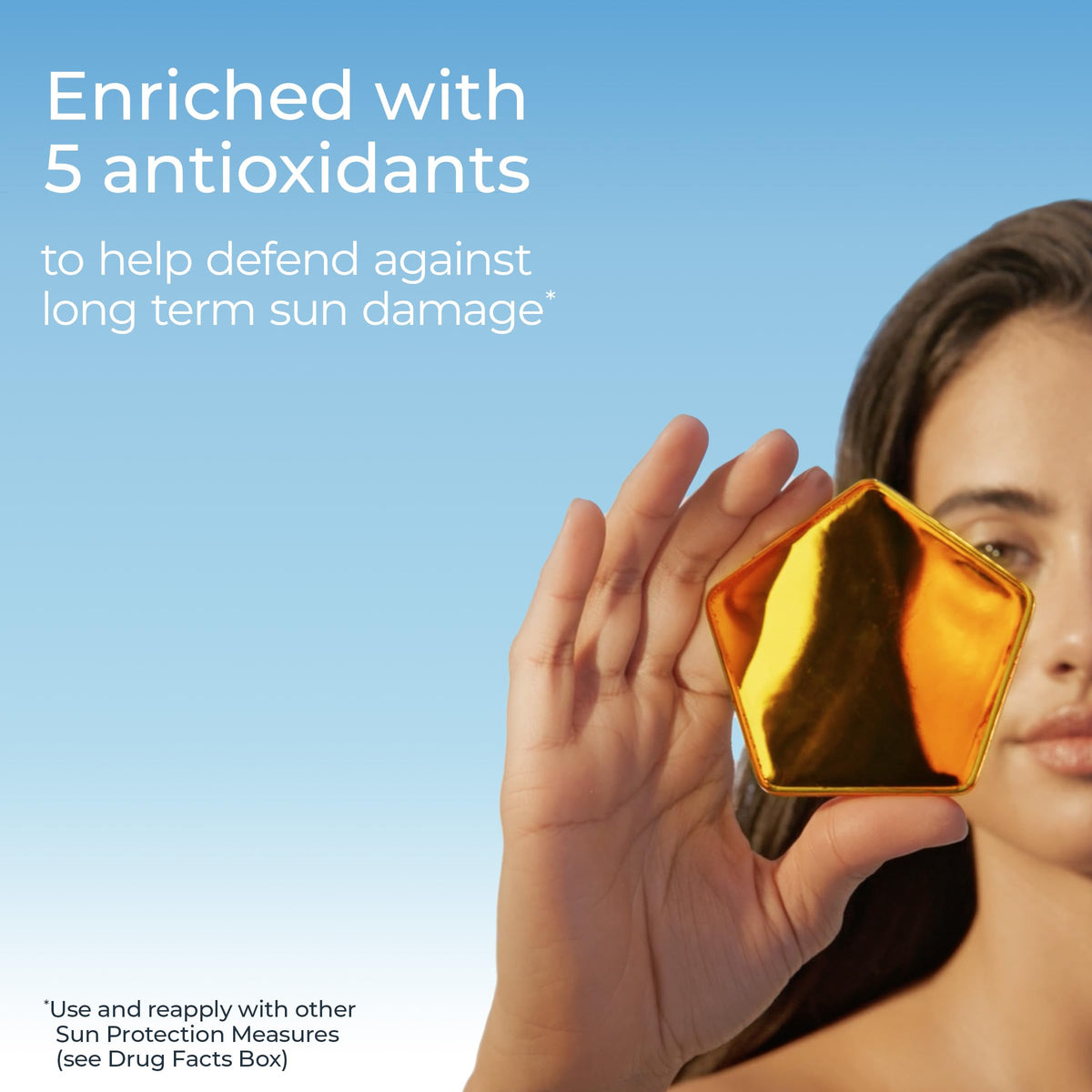 Eucerin ingredient label highlighting hyaluronic acid for hydration benefit