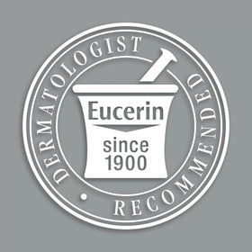 Eucerin tube on bathroom counter illustrating everyday lifestyle use