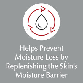 Eucerin applied to heel illustrating intensive foot hydration benefit