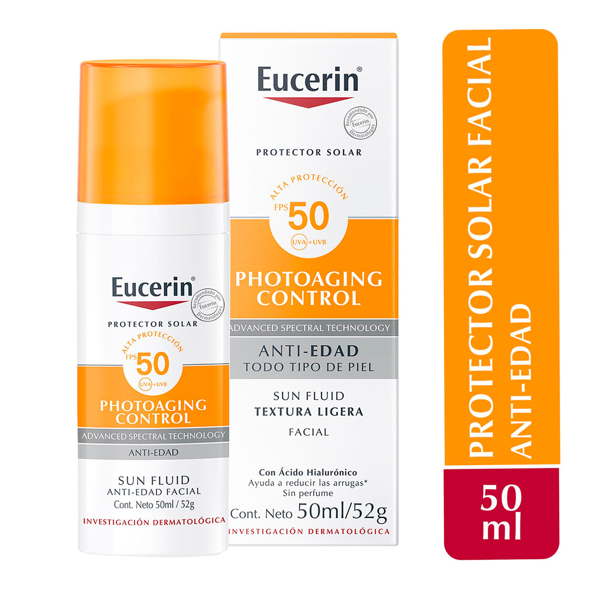 Eucerin miniature size comparison with common items for scale