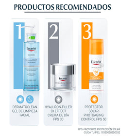 Eucerin packaging side view emphasizing 50 ml travel-friendly size